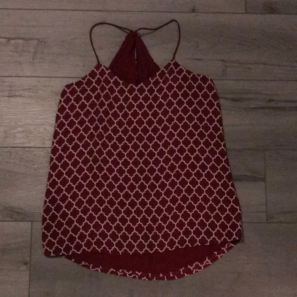 Dark Red/ Burgundy Top